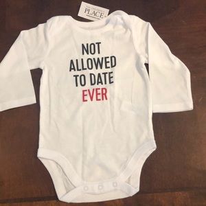 Cute New Long Sleeve Onesie Sz 3-6 Months
